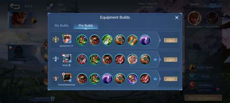 yang Pro Builds .
